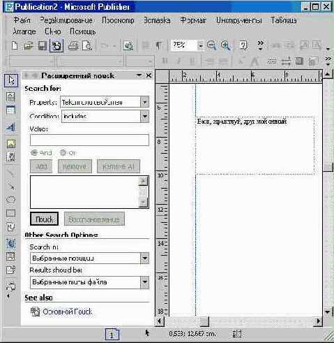  1 Microsoft Publisher (II)